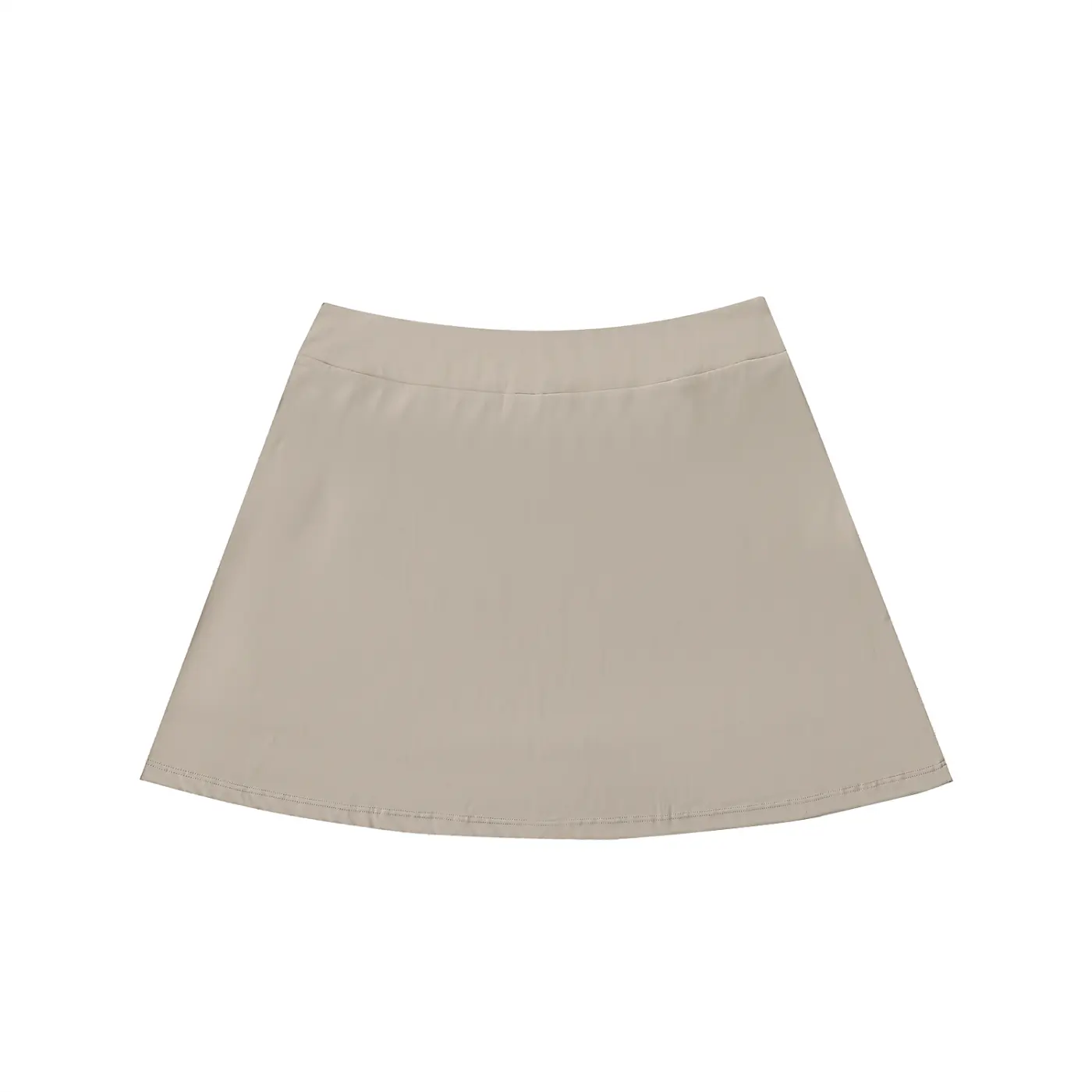 High-Waist Pocketed A-Line Skirt ODMPOD