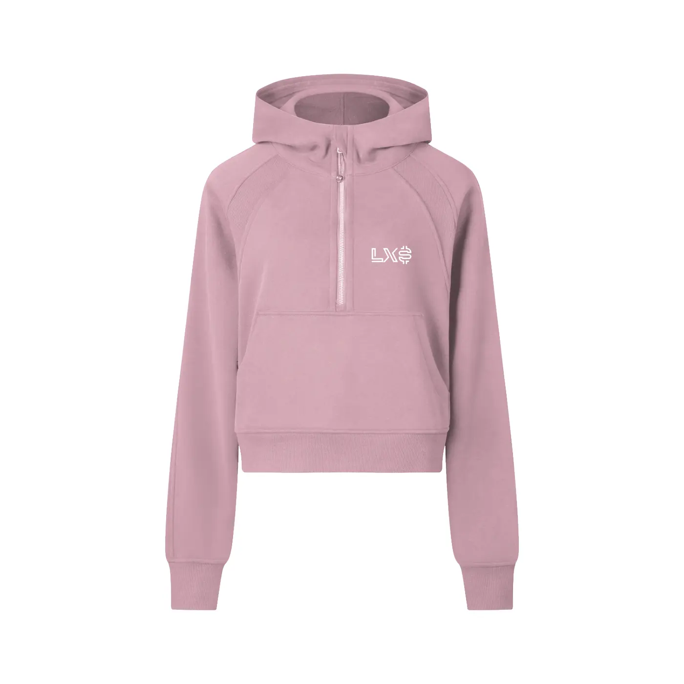 Cropped Half-Zip Hoodie ODMPOD